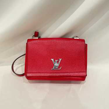 Louis Vuitton Lockme leather bag