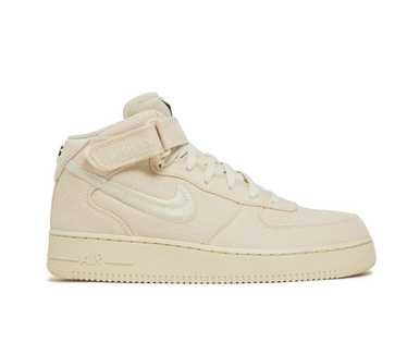 Nike × Stussy STUSSY X AIR FORCE 1 MID 'FOSSIL’ 1… - image 1