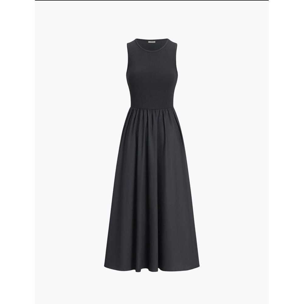 Commense Black Sleeveless Maxi Dress with Pockets… - image 3