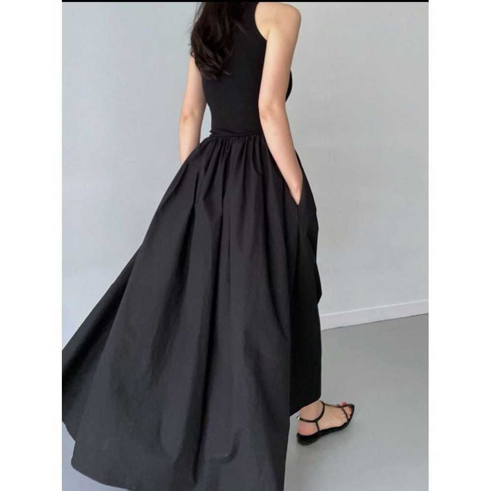 Commense Black Sleeveless Maxi Dress with Pockets… - image 4