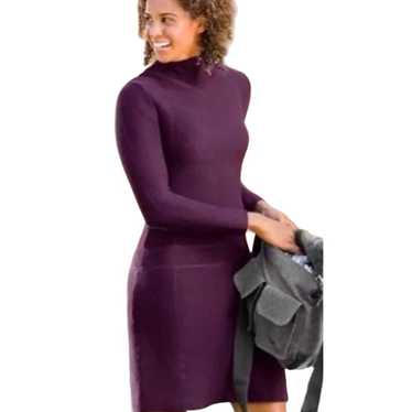 Athleta Plum Knit Dress