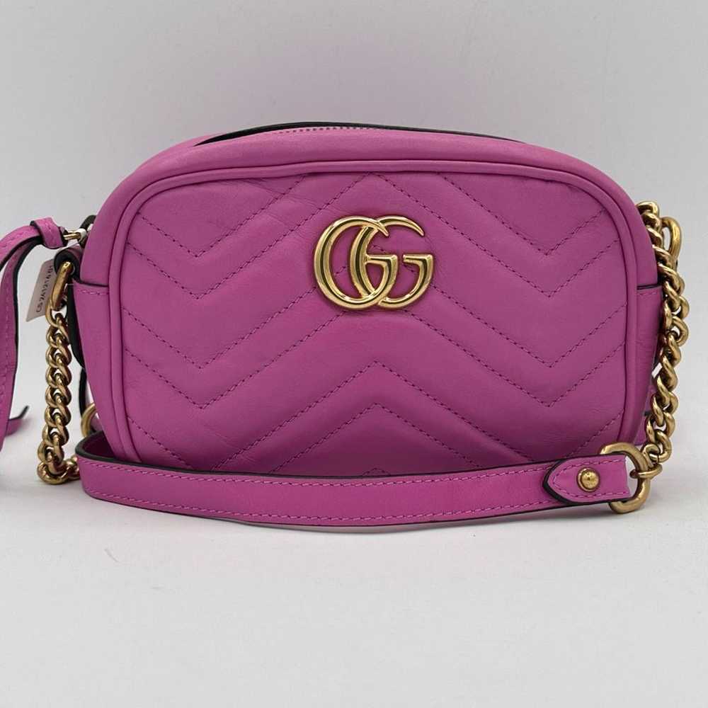 Gucci Gg Marmont leather crossbody bag - image 8