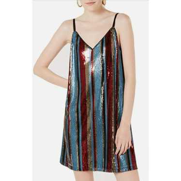 As U Wish Women's Sequined Mini Party Dress, Mult… - image 1