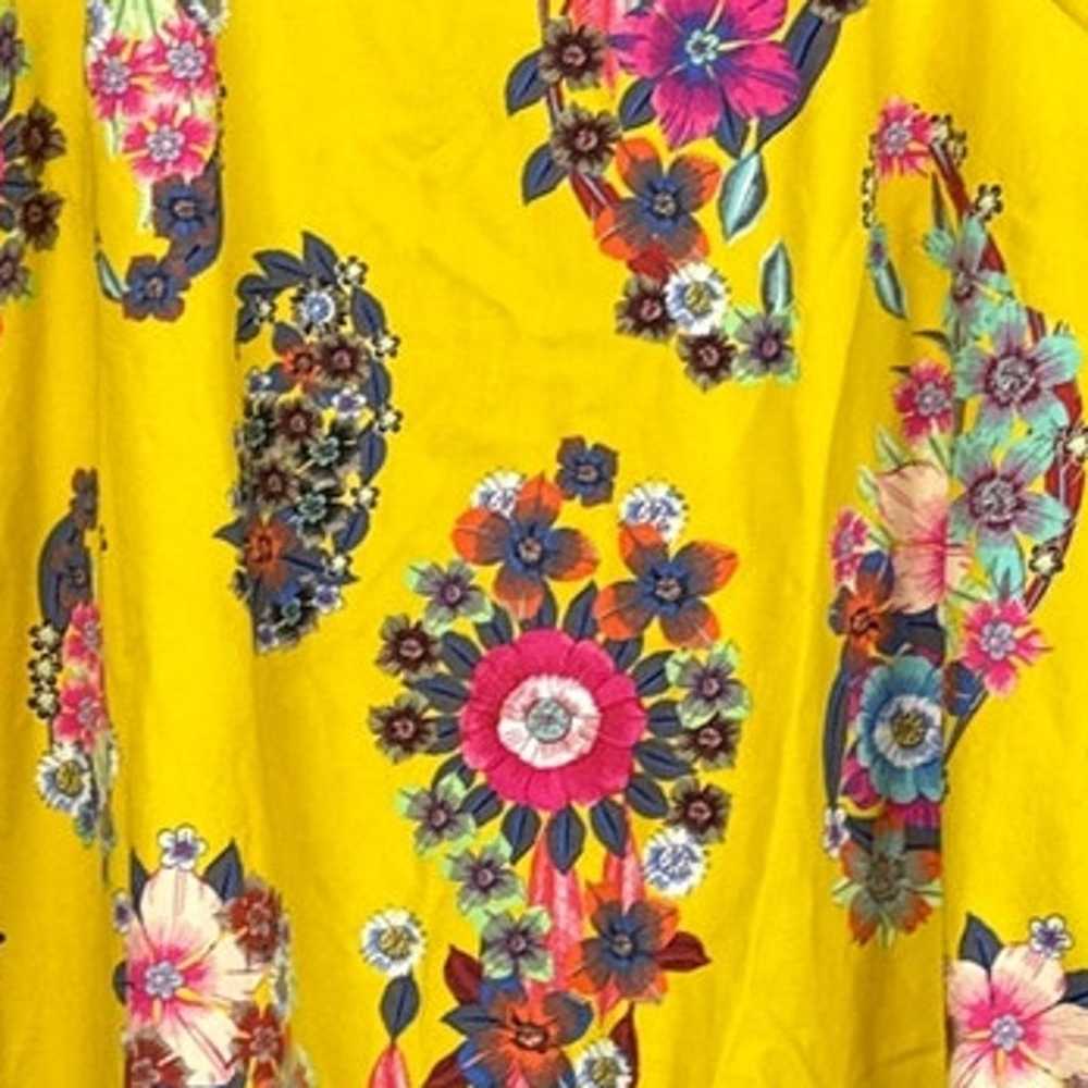 Anthropologie Maeve Bright Floral Print Shift Dre… - image 8