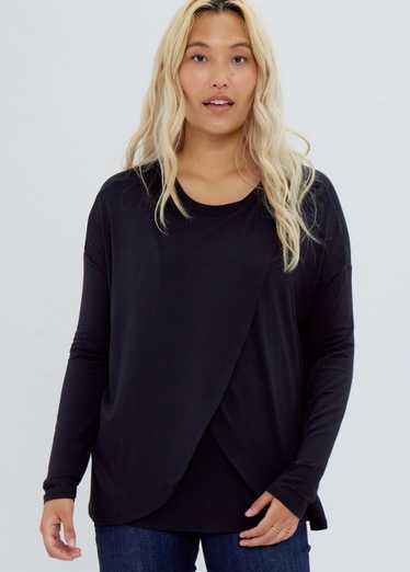 Ingrid+Isabel Long Sleeve Maternity + Nursing Top 