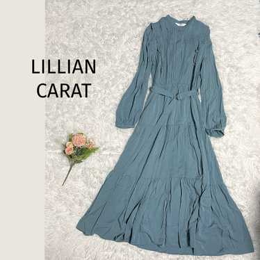 LILLIAN CARAT Tiered Long Dress Blue - image 1