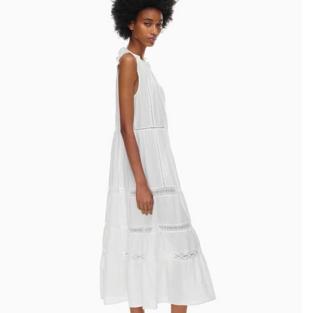 Aritzia Little Moon Salto Dress, white, small - image 2