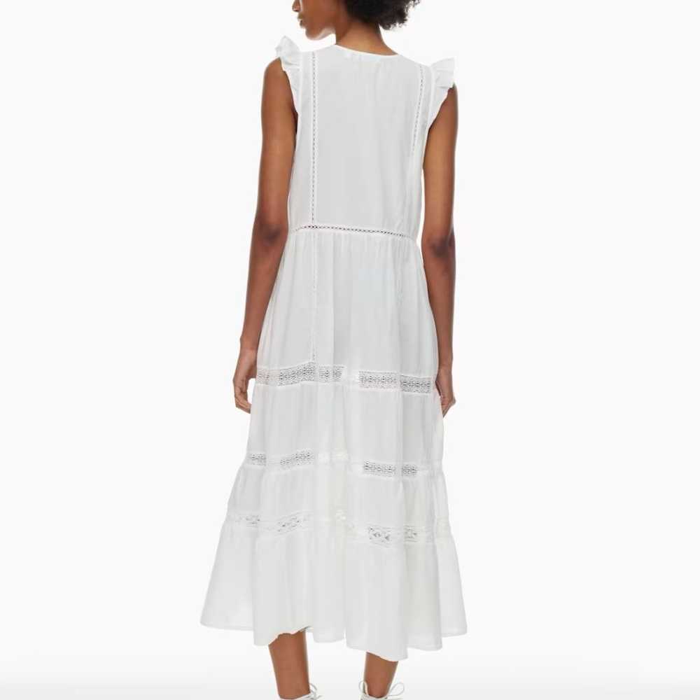 Aritzia Little Moon Salto Dress, white, small - image 4