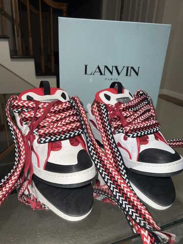 Lanvin 2024 Lanvin Curb Sneakers 'Red White