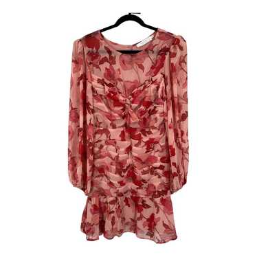 Astr the Label dress floral long sleeve pink X-La… - image 1