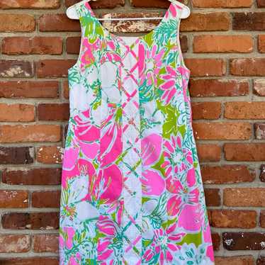 Lilly Pulitzer Sleeveless Shift Dress Size 8