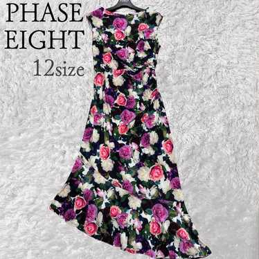 【Plus Size】PHASE EIGHT Large Floral Print Sleevele