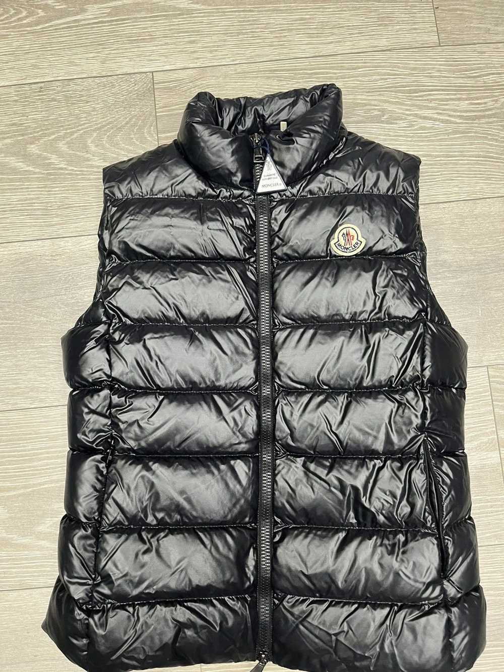 Moncler Moncler Black Puffer Vest - image 3