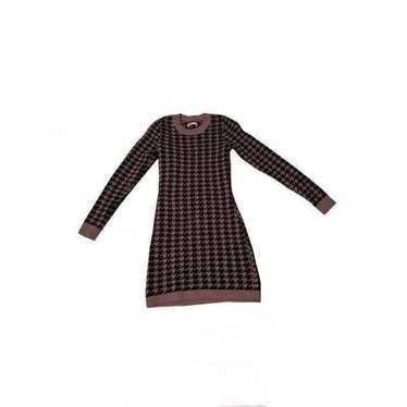 NWOT Hollister black and brown houndstooth sweate… - image 1