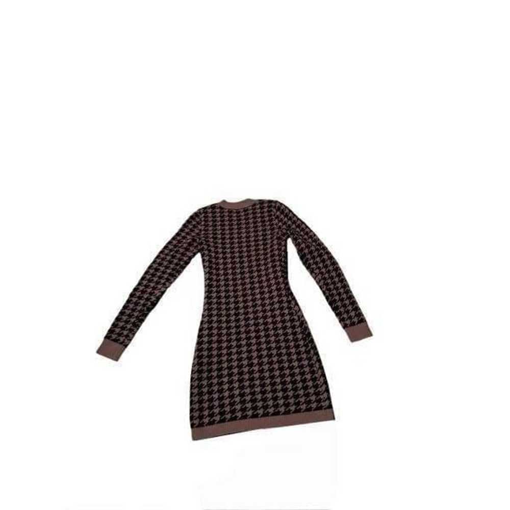 NWOT Hollister black and brown houndstooth sweate… - image 2