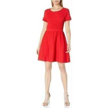 Parker Hamilton Fit-n-Flare Knit Dress - image 1