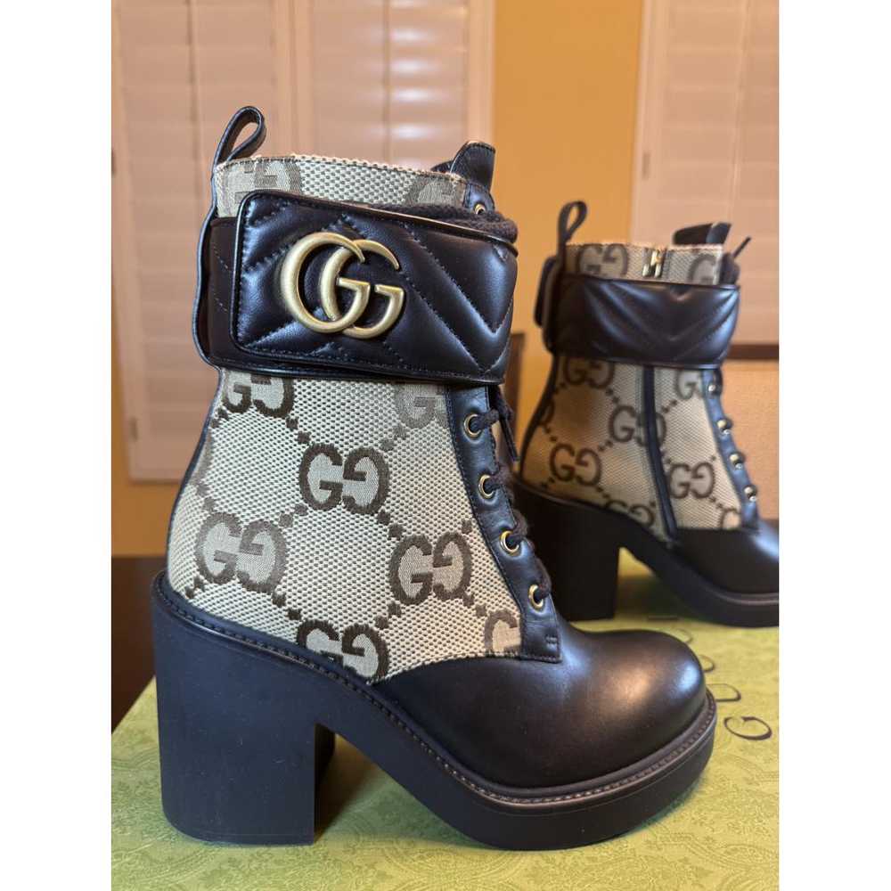 Gucci Leather boots - image 3