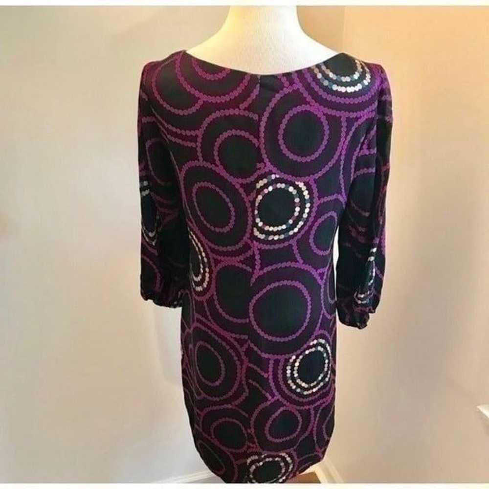 Trina Turk Long Sleeve Dress  Sz 6 - image 2