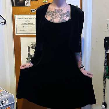 Black Midi Dress