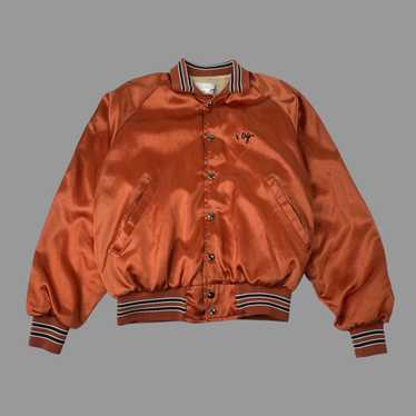 Very Rare × Vintage Vintage 1960s satin bomber ja… - image 1