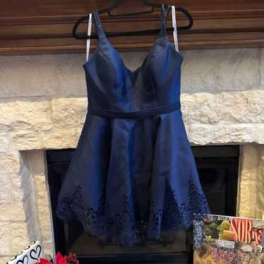 Navy Blue Sherri Hill Dress - image 1