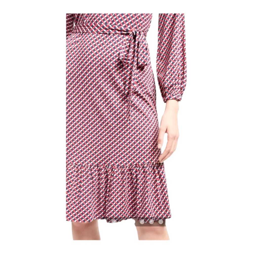 Boden Jersey Dress Holly Geometric Print Tie Wais… - image 3