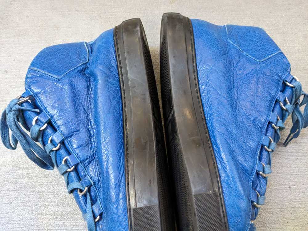 Balenciaga Balenciaga Arena Blue Black Leather 13… - image 10