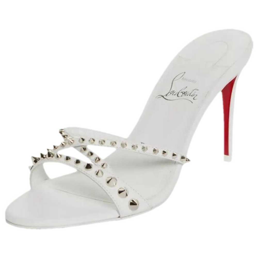 Christian Louboutin Leather mules - image 1