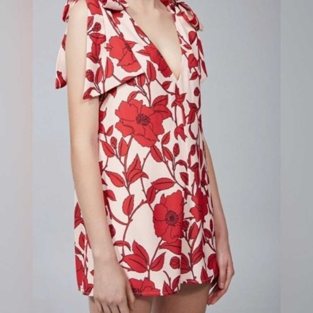 KEEPSAKE the Label All Tied Up Jumper Red Floral … - image 7