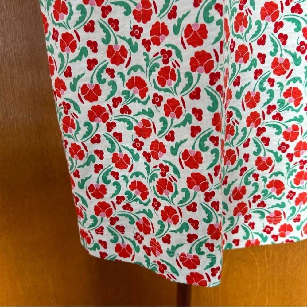 Boden Florrie Jersey Mini Dress in Bright Papaya … - image 7