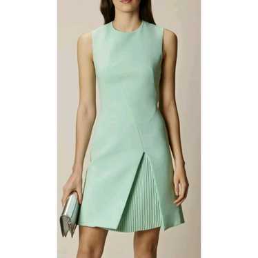 Karen Millen  Pastel Green Women's Casual Pleated… - image 1