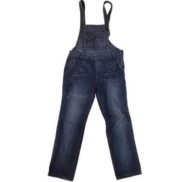 EUC Free People Blue Jean Overalls Size 30