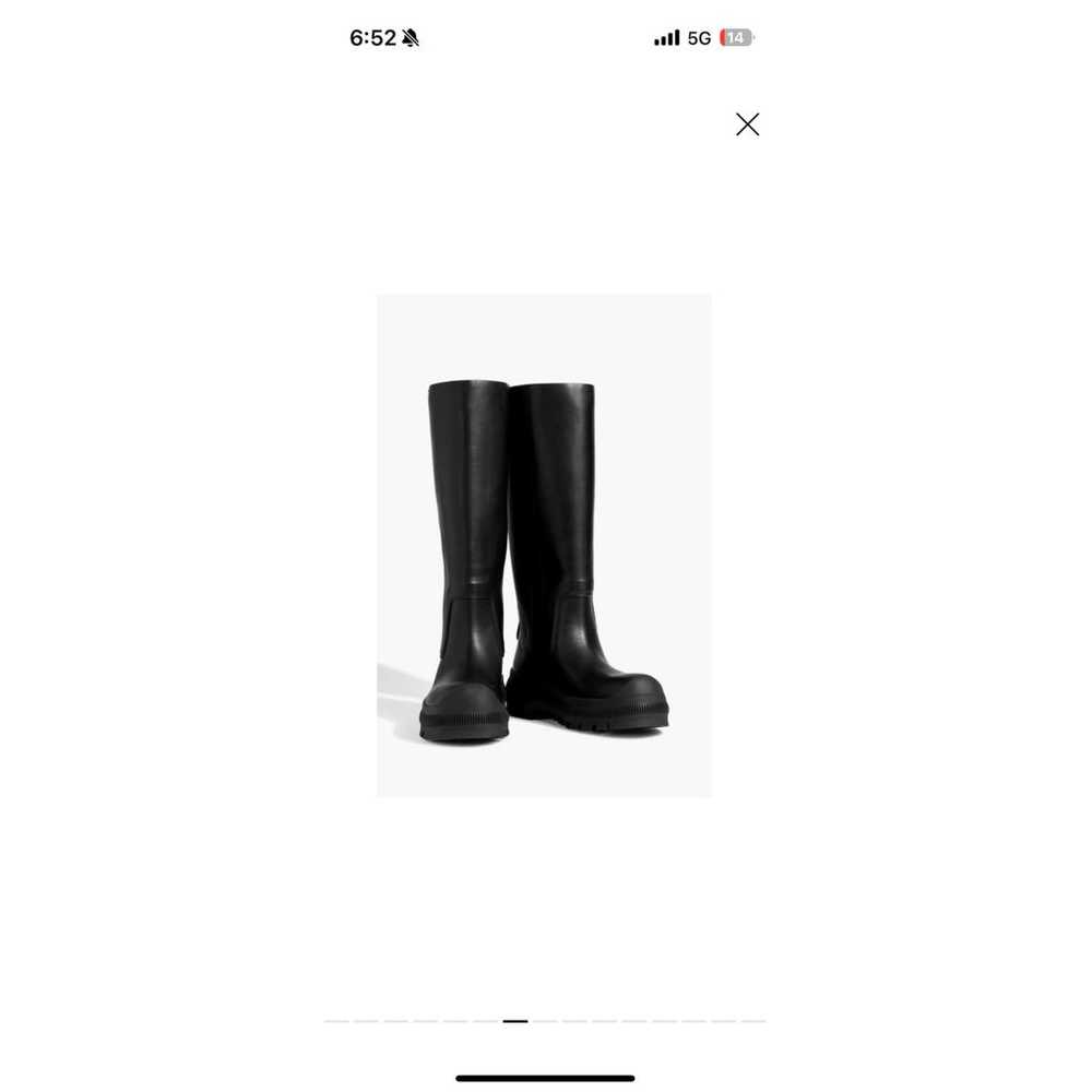 Jil Sander Leather snow boots - image 9