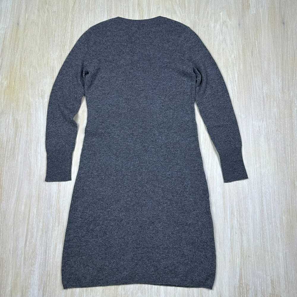 Sofiacashmere Gray 100% Cashmere Long Sleeve Soft… - image 5