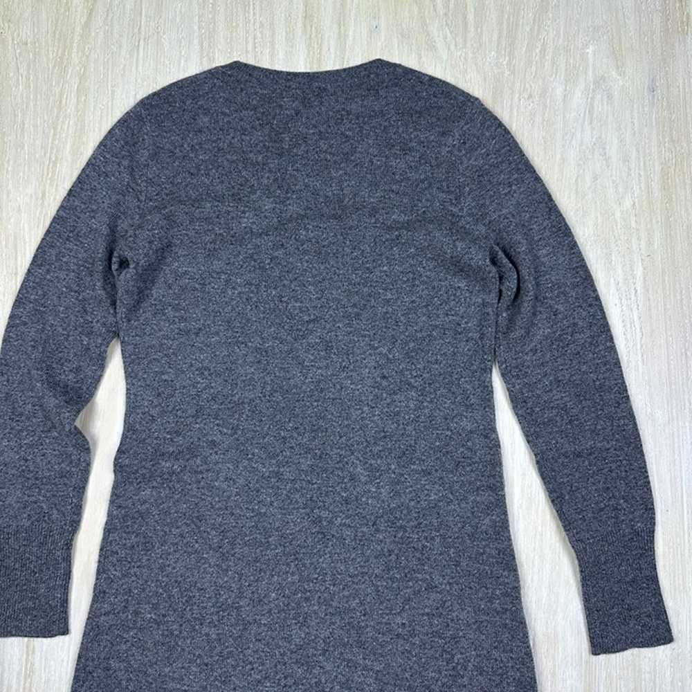 Sofiacashmere Gray 100% Cashmere Long Sleeve Soft… - image 6