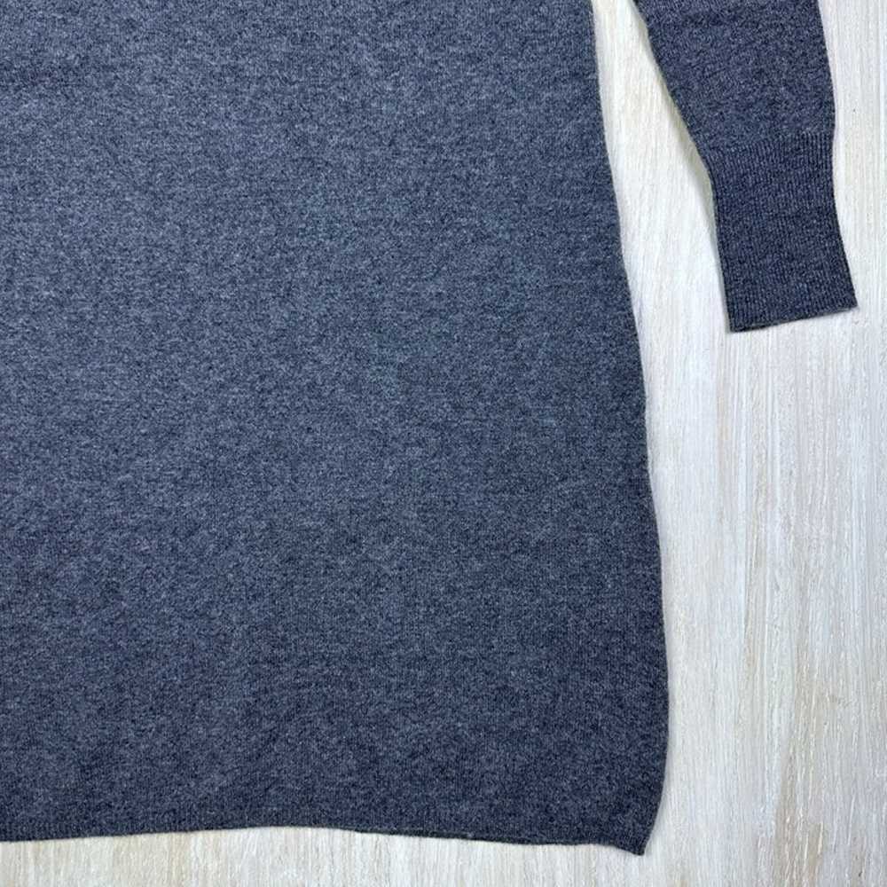 Sofiacashmere Gray 100% Cashmere Long Sleeve Soft… - image 7