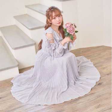 Rosemuse floral line pleated dress