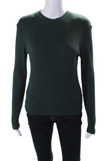 Vince Womens Wool Ribbed Long Sleeve Round Neck T… - image 1