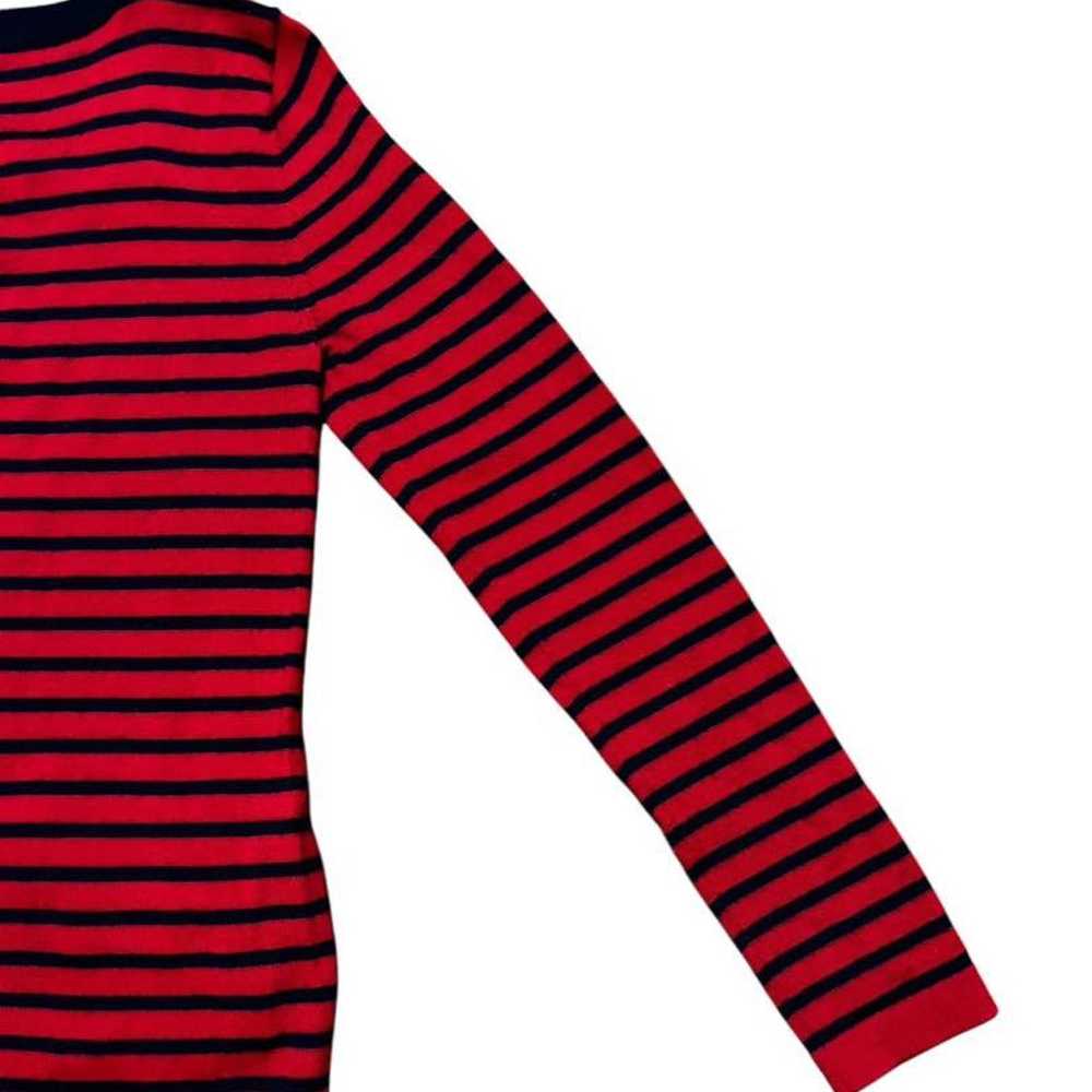 Excellent condition ◎ Lacoste ladies' knit stripe… - image 11