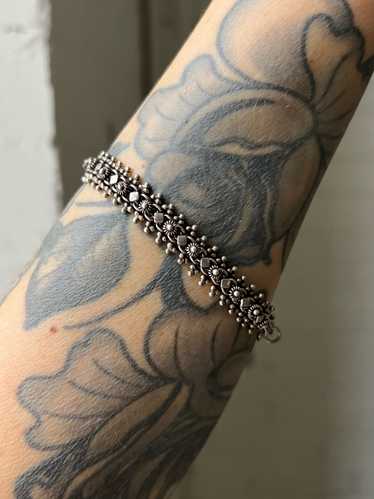 Intricate Sterling Silver Bracelet