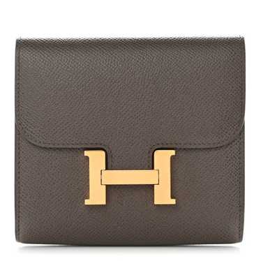 HERMES Epsom Constance Short Wallet Etoupe