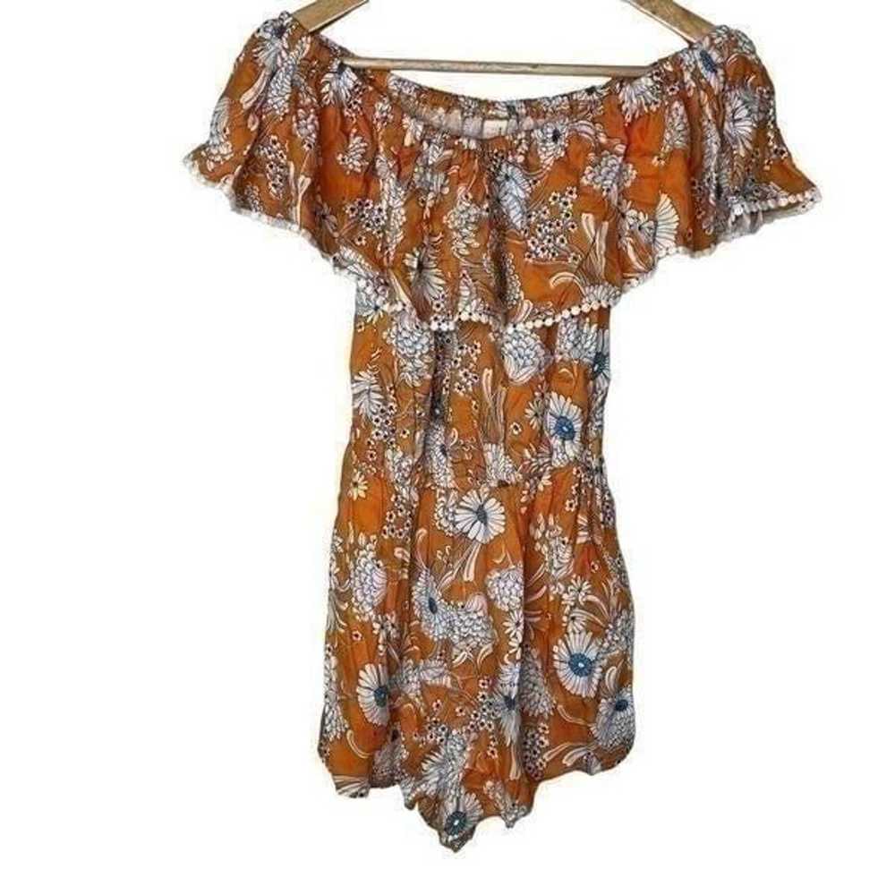 NWT Made by MinkPink 70’s Floral Playsuit Romper - image 7