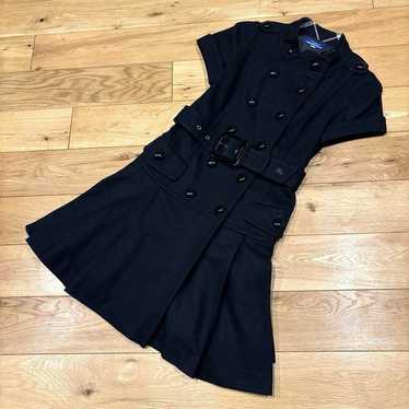 [Burberry Blue Label] 100% Wool ✳︎ Cute Dress wit… - image 1