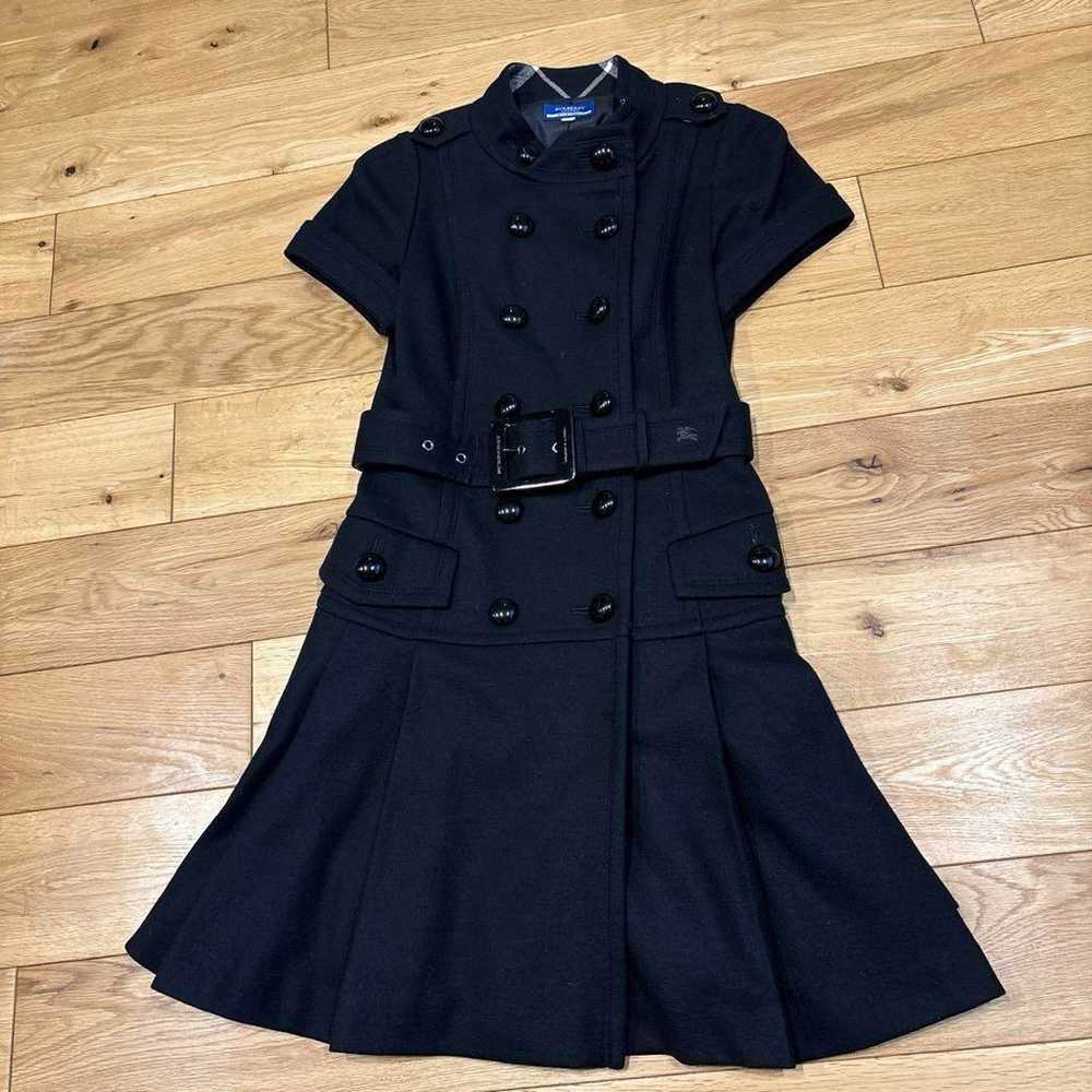 [Burberry Blue Label] 100% Wool ✳︎ Cute Dress wit… - image 2