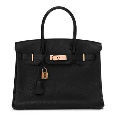 HERMES Togo Birkin 30 Black