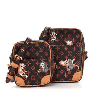 LOUIS VUITTON Catogram Paname Set Marron