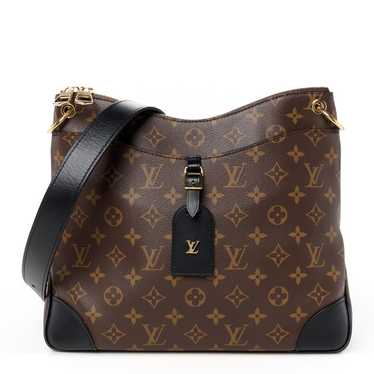 LOUIS VUITTON Monogram Odeon MM Black - image 1