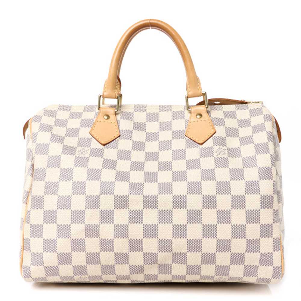 LOUIS VUITTON Damier Azur Speedy 30 - image 1