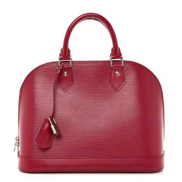 LOUIS VUITTON Epi Alma PM Fuchsia - image 1