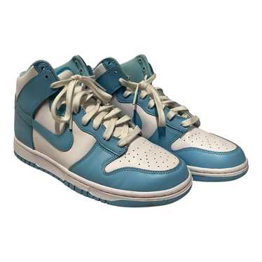 NIKE/DUNK HI RETRO/Hi-Sneakers/US 9.5/Acrylic/BLU… - image 1